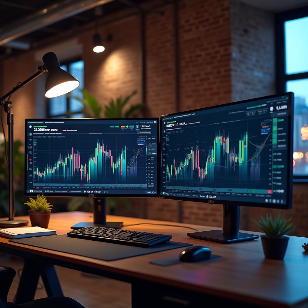 Multi-chain cryptocurrency portfolio dashboard showing balances across multiple blockchain networks on a laptop screen